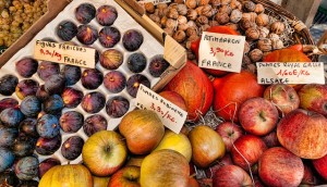 French Market Figs among other fruits and nuts