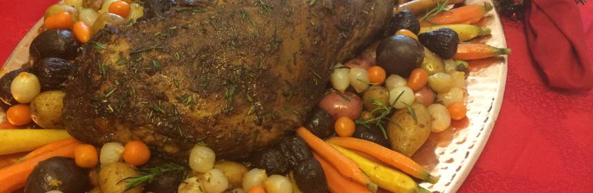 Moroccan Leg of Lamb is a Festive Holiday Dinner