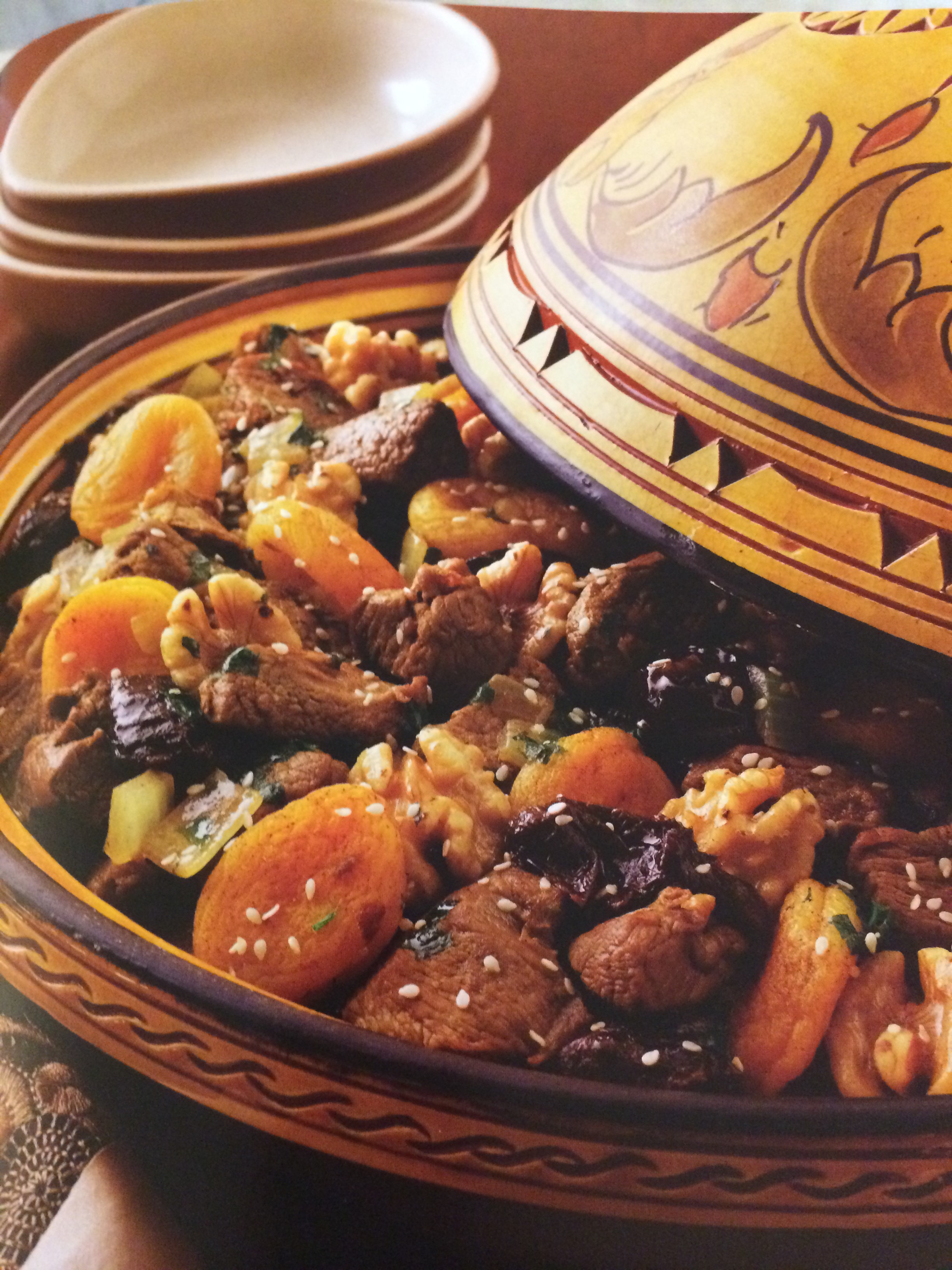 Lamb Tagine with Apricot and Prunes - The Petite Gourmande